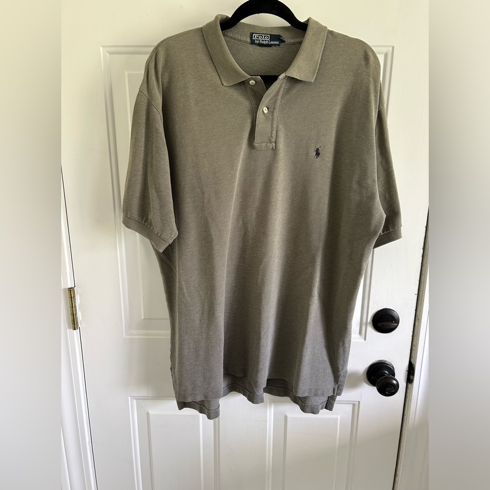 Polo Ralph Lauren Men’s Polo Shirt, Size XL Olive Green